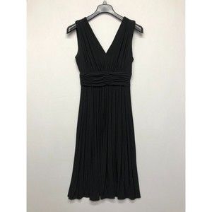 Suzi Chin for Maggy Boutique Women Sleeveless Dress Size 10 Black B245 -14